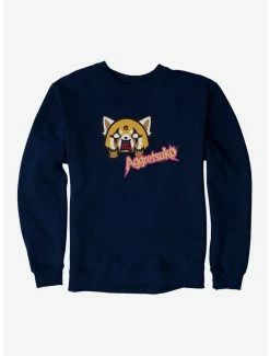 Wholesale 🎉 Aggretsuko Metal Icon Sweatshirt 😀 -Cheap Sanrio Store 18161278 hi