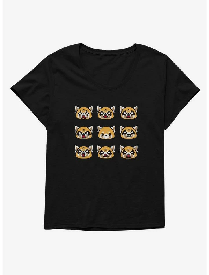 Best Sale ๐ Aggretsuko Metal Emotions ๐ง Girls T-Shirt Plus Size โค๏ธ 7 Best Sale ๐ Aggretsuko Metal Emotions ๐ง Girls T-Shirt Plus Size โค๏ธ - Image 5
