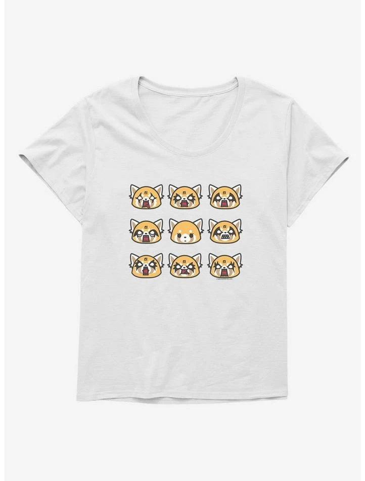 Best Sale ๐ Aggretsuko Metal Emotions ๐ง Girls T-Shirt Plus Size โค๏ธ 6 Best Sale ๐ Aggretsuko Metal Emotions ๐ง Girls T-Shirt Plus Size โค๏ธ - Image 4