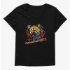 Best Pirce ❤️ Aggretsuko Metal Raging 👧 Girls T-Shirt Plus Size ⌛ -Cheap Sanrio Store 18161626 hi