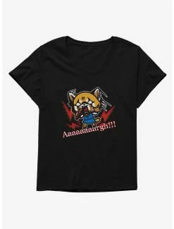Best Pirce ❤️ Aggretsuko Metal Raging 👧 Girls T-Shirt Plus Size ⌛