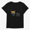 Flash Sale 👏 Aggretsuko Metal Screamo 👧 Girls T-Shirt Plus Size 😀