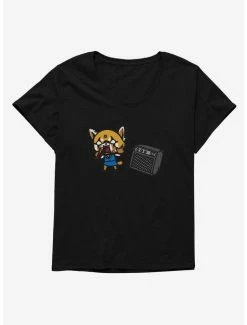 Flash Sale 👏 Aggretsuko Metal Screamo 👧 Girls T-Shirt Plus Size 😀