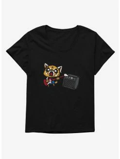 Deals ❤️ Aggretsuko Metal Shredding 👧 Girls T-Shirt Plus Size ❤️ -Cheap Sanrio Store 18161842 hi