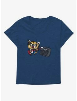 Deals ❤️ Aggretsuko Metal Shredding 👧 Girls T-Shirt Plus Size ❤️ -Cheap Sanrio Store 18161860 hi