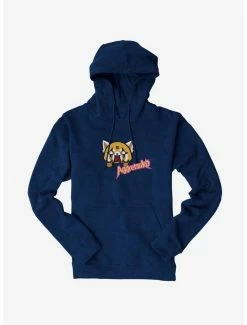 Top 10 ✔️ Aggretsuko Metal Icon Hoodie 🧨 -Cheap Sanrio Store 18162040 hi