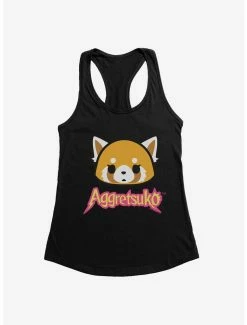 Buy ⭐ Aggretsuko Face Icon 👧 Girls Tank 🥰