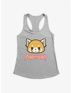 Buy ⭐ Aggretsuko Face Icon 👧 Girls Tank 🥰 -Cheap Sanrio Store 18177407 hi
