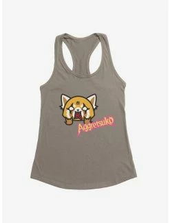 Brand new ✨ Aggretsuko Metal Icon 👧 Girls Tank 🎁 -Cheap Sanrio Store 18177484 hi
