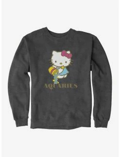 Hot Sale 💯 Hello Kitty Star Sign Aquarius Sweatshirt 🧨 -Cheap Sanrio Store 18183367 hi