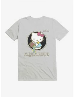 Outlet ๐ Hello Kitty Star Sign Aquarius Stencil T-Shirt ๐