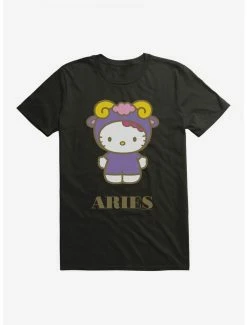 Flash Sale 🎁 Hello Kitty Star Sign Aries T-Shirt 👍 -Cheap Sanrio Store 18186976 hi