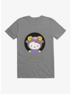 Best deal 🔥 Hello Kitty Star Sign Aries Stencil T-Shirt 🌟