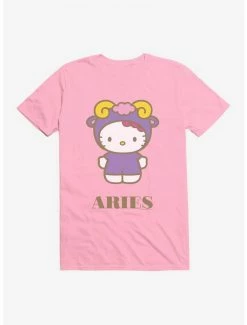 Flash Sale 🎁 Hello Kitty Star Sign Aries T-Shirt 👍 -Cheap Sanrio Store 18187011 hi 1