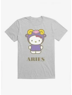 Flash Sale 🎁 Hello Kitty Star Sign Aries T-Shirt 👍 -Cheap Sanrio Store 18187028 hi