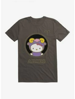 Outlet 😀 Hello Kitty Star Sign Aries Stencil T-Shirt 🤩