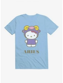 Flash Sale 🎁 Hello Kitty Star Sign Aries T-Shirt 👍 -Cheap Sanrio Store 18187064 hi