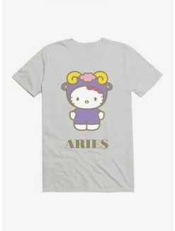Flash Sale 🎁 Hello Kitty Star Sign Aries T-Shirt 👍 -Cheap Sanrio Store 18187119 hi