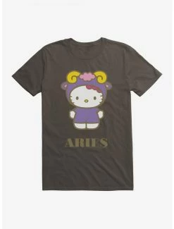 Flash Sale 🎁 Hello Kitty Star Sign Aries T-Shirt 👍 -Cheap Sanrio Store 18187138 hi