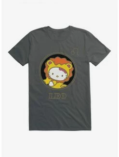 Best Pirce 🔔 Hello Kitty Star Sign Leo Stencil T-Shirt 🔔 -Cheap Sanrio Store 18187758 hi