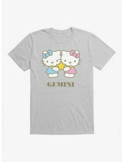 Flash Sale 😀 Hello Kitty Star Sign Gemini T-Shirt 💯 -Cheap Sanrio Store 18187782 hi