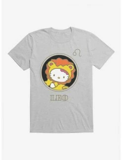 Best Pirce 🔔 Hello Kitty Star Sign Leo Stencil T-Shirt 🔔 -Cheap Sanrio Store 18187793 hi