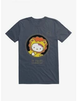 Best Pirce 🔔 Hello Kitty Star Sign Leo Stencil T-Shirt 🔔 -Cheap Sanrio Store 18187812 hi
