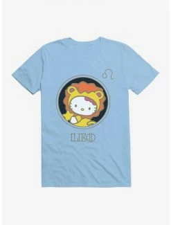 Best Pirce 🔔 Hello Kitty Star Sign Leo Stencil T-Shirt 🔔 -Cheap Sanrio Store 18187830 hi