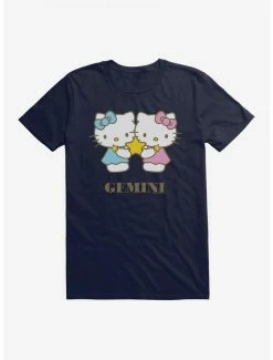 Flash Sale 😀 Hello Kitty Star Sign Gemini T-Shirt 💯 -Cheap Sanrio Store 18187836 hi
