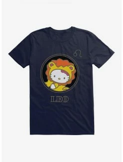 Best Pirce 🔔 Hello Kitty Star Sign Leo Stencil T-Shirt 🔔 -Cheap Sanrio Store 18187847 hi