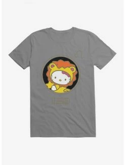 Best Pirce 🔔 Hello Kitty Star Sign Leo Stencil T-Shirt 🔔 -Cheap Sanrio Store 18187865 hi