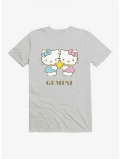 Flash Sale 😀 Hello Kitty Star Sign Gemini T-Shirt 💯 -Cheap Sanrio Store 18187872 hi