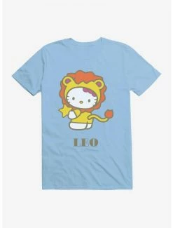 Wholesale 🎁 Hello Kitty Star Sign Leo T-Shirt 🎉 -Cheap Sanrio Store 18188034 hi