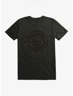 Buy ⭐ Hello Kitty Star Sign Map T-Shirt 🔔 -Cheap Sanrio Store 18188173 hi