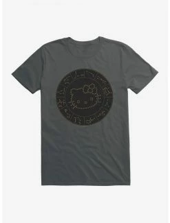 Buy ⭐ Hello Kitty Star Sign Map T-Shirt 🔔 -Cheap Sanrio Store 18188189 hi