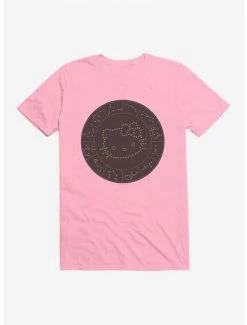 Buy ⭐ Hello Kitty Star Sign Map T-Shirt 🔔 -Cheap Sanrio Store 18188208 hi