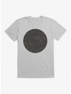 Buy ⭐ Hello Kitty Star Sign Map T-Shirt 🔔 -Cheap Sanrio Store 18188225 hi