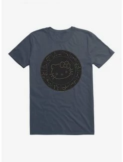 Buy ⭐ Hello Kitty Star Sign Map T-Shirt 🔔 -Cheap Sanrio Store 18188244 hi