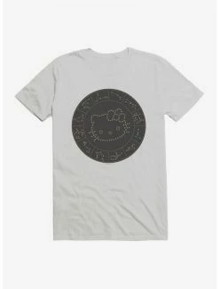 Buy ⭐ Hello Kitty Star Sign Map T-Shirt 🔔 -Cheap Sanrio Store 18188315 hi