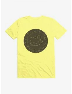 Buy ⭐ Hello Kitty Star Sign Map T-Shirt 🔔 -Cheap Sanrio Store 18188371 hi