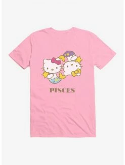 Top 10 🧨 Hello Kitty Star Sign Pisces T-Shirt 🎉 -Cheap Sanrio Store 18188412 hi