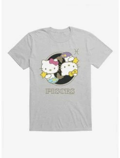 Budget ✨ Hello Kitty Star Sign Pisces Stencil T-Shirt 🥰 -Cheap Sanrio Store 18188441 hi
