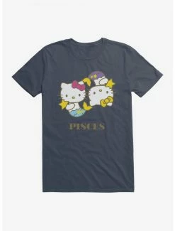 Top 10 🧨 Hello Kitty Star Sign Pisces T-Shirt 🎉 -Cheap Sanrio Store 18188449 hi