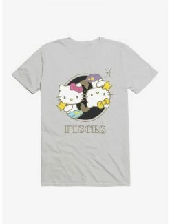 Budget ✨ Hello Kitty Star Sign Pisces Stencil T-Shirt 🥰 -Cheap Sanrio Store 18188531 hi