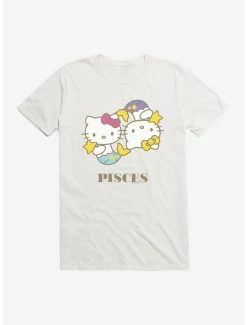Top 10 🧨 Hello Kitty Star Sign Pisces T-Shirt 🎉 -Cheap Sanrio Store 18188557 hi