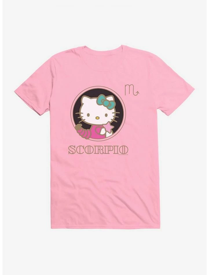 Flash Sale 👍 Hello Kitty Star Sign Scorpio Stencil T-Shirt 🌟 6 Flash Sale 👍 Hello Kitty Star Sign Scorpio Stencil T-Shirt 🌟 - Image 4