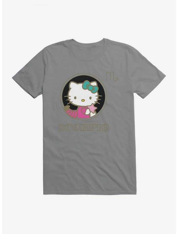 Flash Sale 👍 Hello Kitty Star Sign Scorpio Stencil T-Shirt 🌟 11 Flash Sale 👍 Hello Kitty Star Sign Scorpio Stencil T-Shirt 🌟 - Image 9