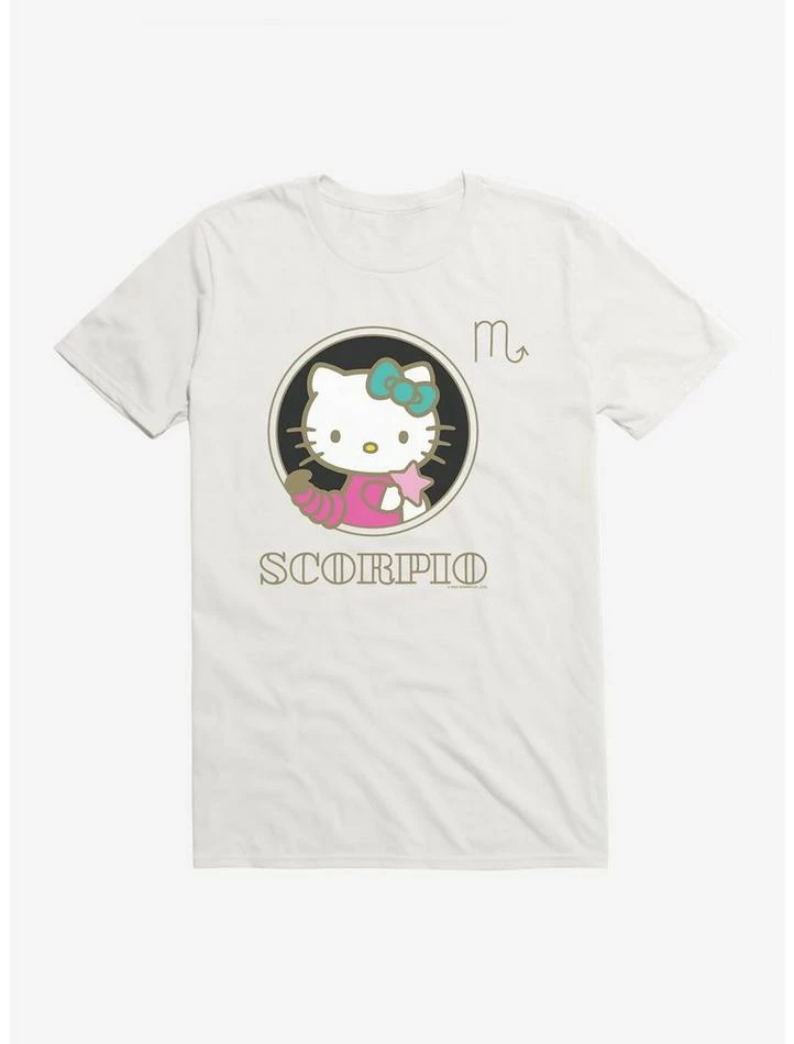 Flash Sale 👍 Hello Kitty Star Sign Scorpio Stencil T-Shirt 🌟 14 Flash Sale 👍 Hello Kitty Star Sign Scorpio Stencil T-Shirt 🌟 - Image 12