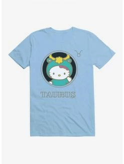 Hot Sale 🌟 Hello Kitty Star Sign Taurus Stencil T-Shirt ✨ -Cheap Sanrio Store 18189126 hi