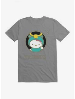 Hot Sale 🌟 Hello Kitty Star Sign Taurus Stencil T-Shirt ✨ -Cheap Sanrio Store 18189161 hi